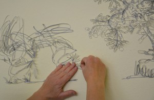 Jenni Tietze zeigt sezierte Zeichnungen