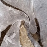 Foto einer Eisformation